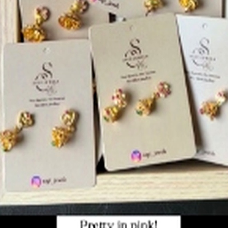 Handcrafted Silver Studs
